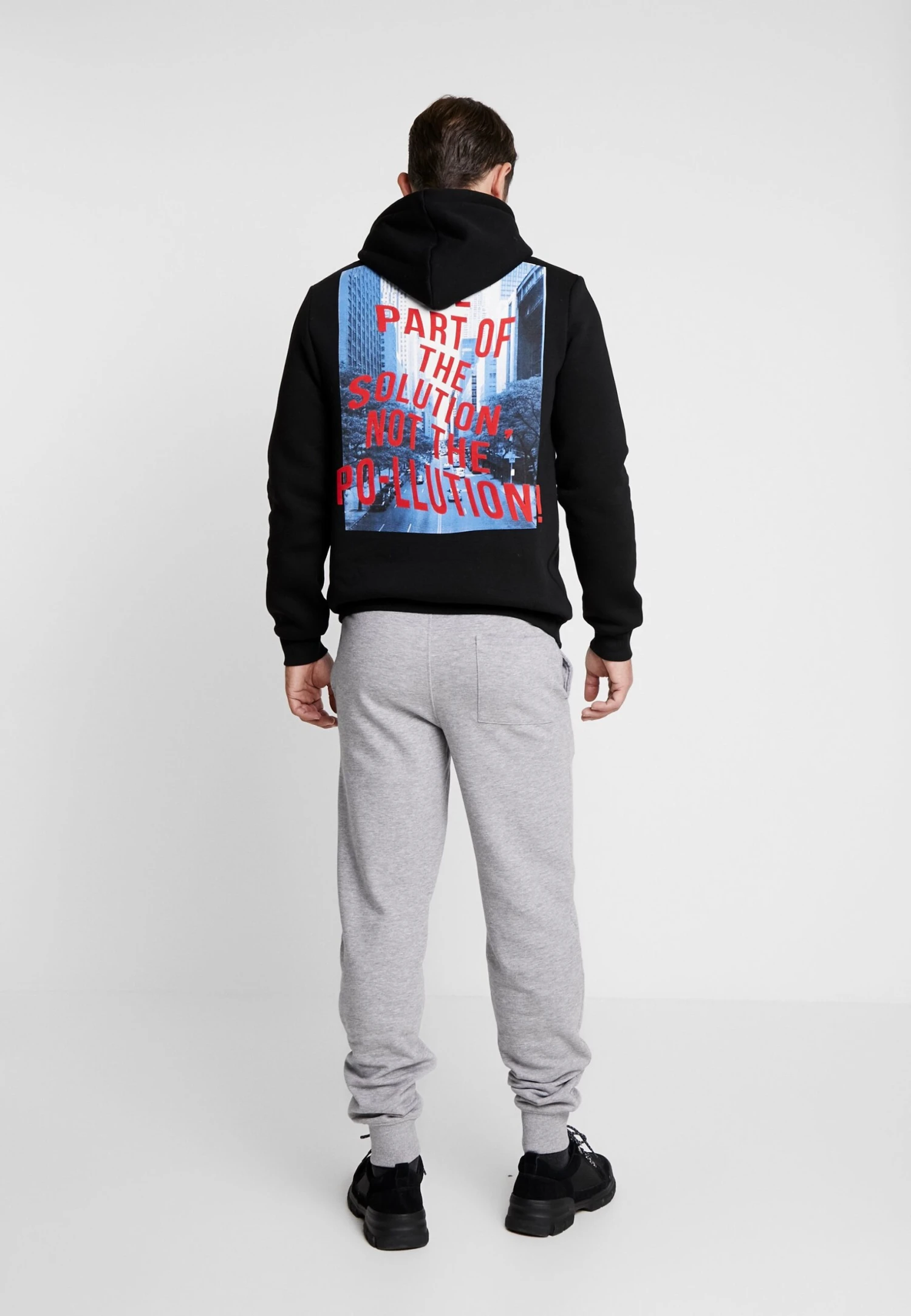 Pier One 2 Pack - Trainingsbroek - Black/Mottled Light Gre 3 Pier One 2 Pack - Trainingsbroek - Black/Mottled Light Gre - Afbeelding 3