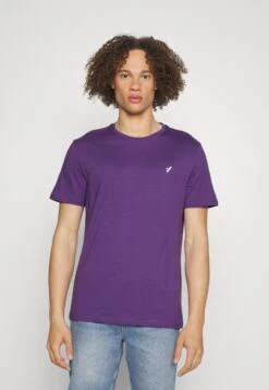 Pier One Unisex 5 Pack - T-Shirt Basic - Light Blue/Purple/White -Pier One 095b9a3674da4547b14b54174212bae2 scaled