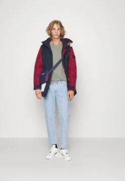 Pier One 5 Pack - Longsleeve - Black/Dark Blue/Stone