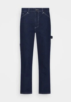 Pier One Relaxed Fit Jeans - Dark Blue