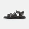 Pier One Unisex - Sandalen - Black