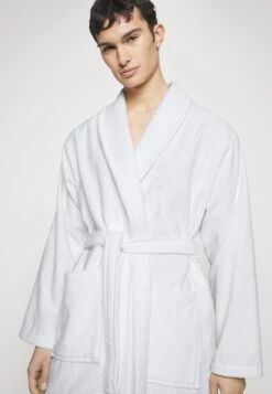 Pier One Shawl Towel Bathrobe - Badjas - White -Pier One 1750537fe5284a27957b17c8aded1f98 scaled