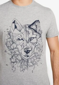 Pier One T-Shirt Print - Mottled Grey -Pier One 19bac3e87c214150932db03a2c67e58e scaled