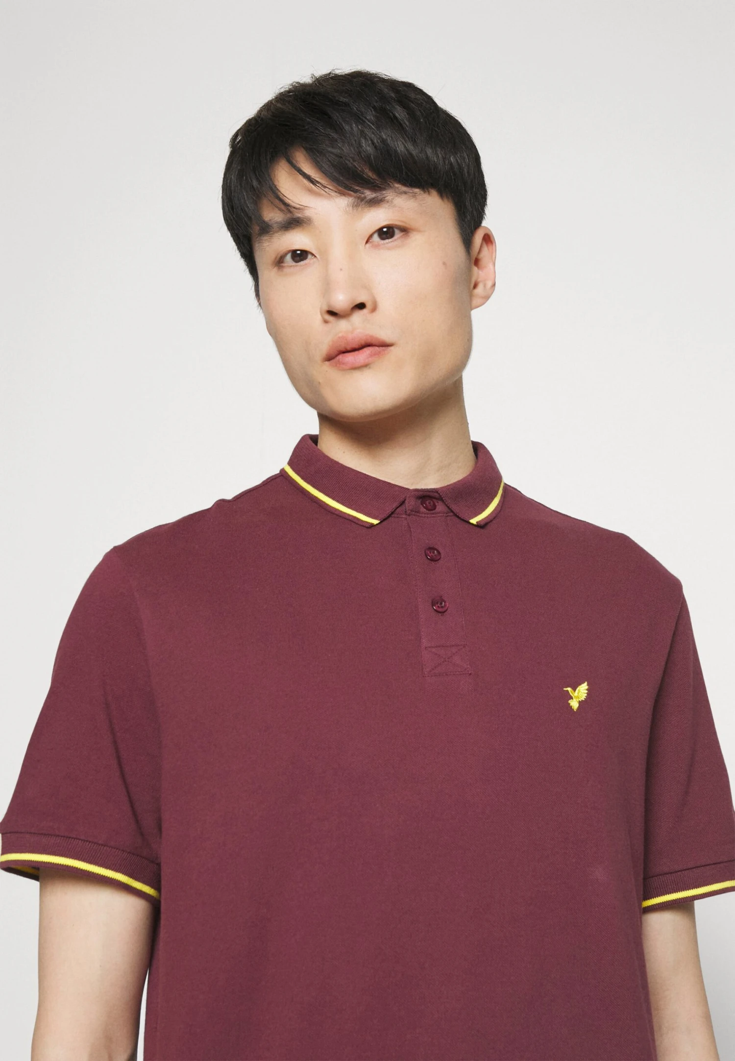 Pier One Neon Tipping Birdy - Poloshirt - 304 - Bordeaux 4 Pier One Neon Tipping Birdy - Poloshirt - 304 - Bordeaux - Afbeelding 4