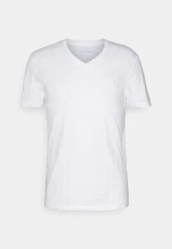 Pier One V Neck Bird Tonal 3 Pack - T-Shirt Basic - Light Brown/White/Dark Blue -Pier One 28f86b9281a846468836f5c46e5a93ff scaled