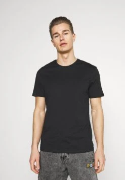 Pier One 5 Pack - T-Shirt Basic - Brown/White/Black -Pier One 29ab074609fb45b889f176cee10cdc10 scaled