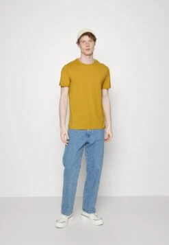 Pier One 5 Pack - T-Shirt Basic - Mottled Dark Blue/Yellow/Orange