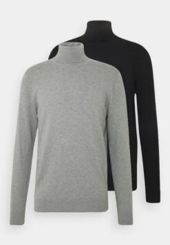 Pier One 2 Pack - Basic Turtleneck - Trui - Black/Mottled Light Grey 17 Pier One 2 Pack - Basic Turtleneck - Trui - Black/Mottled Light Grey -Pier One 2df07891f3cf443da67ee4c7a11ee632 scaled