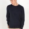 Pier One Basic Crewneck - Trui - Dark Blue