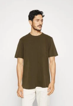 Pier One 5 Pack - T-Shirt Basic - Mint/Off-White/Khaki -Pier One 42f6253d8bf64a56bd8f923f6738933f scaled