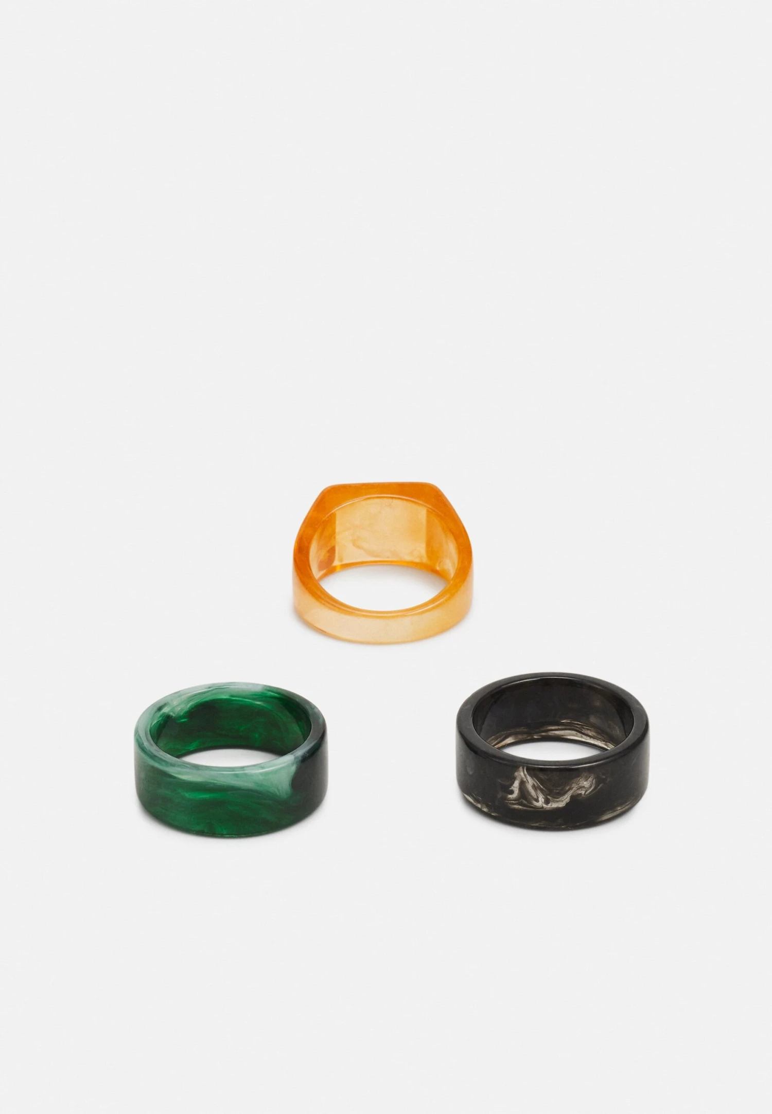 Pier One 3 Pack - Ring - Black/Green/Orange 2 Pier One 3 Pack - Ring - Black/Green/Orange - Afbeelding 2