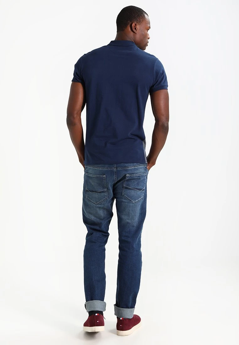 Pier One Poloshirt - Dark Blue/Mottled Grey 3 Pier One Poloshirt - Dark Blue/Mottled Grey - Afbeelding 3