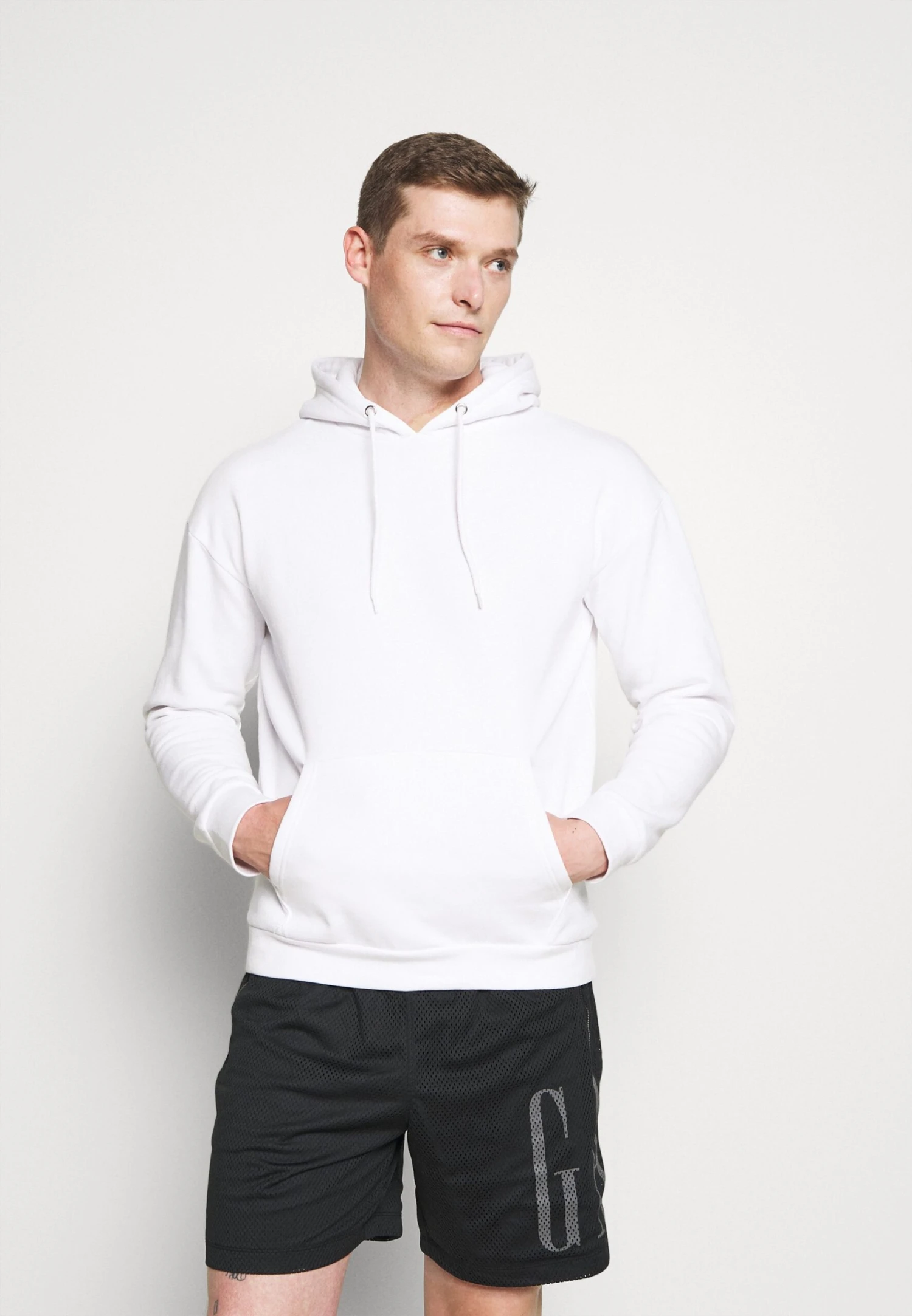 Pier One 2 Pack - Hoodie - White/Black 2 Pier One 2 Pack - Hoodie - White/Black - Afbeelding 2