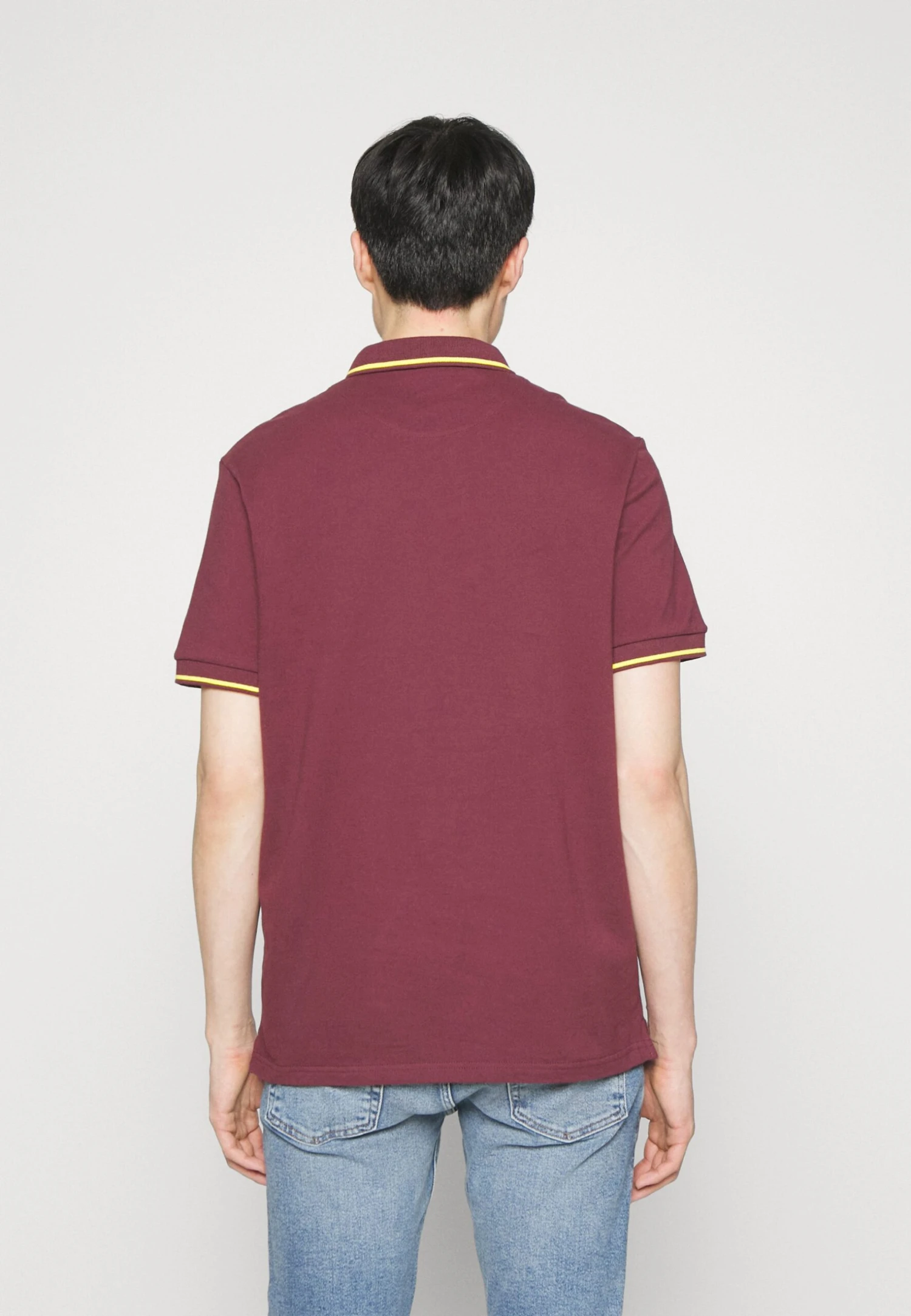 Pier One Neon Tipping Birdy - Poloshirt - 304 - Bordeaux 3 Pier One Neon Tipping Birdy - Poloshirt - 304 - Bordeaux - Afbeelding 3