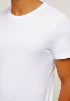 Pier One 2 Pack - T-Shirt Basic - White/Black -Pier One 5263f78b1e87481ea0e824d35031cd9e