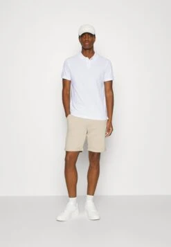 Pier One 3 Pack - Poloshirt - Bordeaux/White/Dark Blue