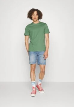 Pier One Unisex 5 Pack - T-Shirt Basic - Light Blue/Purple/White