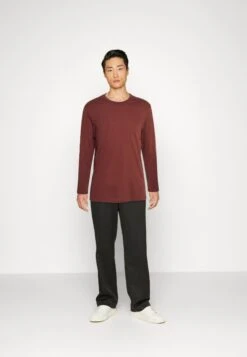 Pier One 5 Pack - Longsleeve - Off-White/Mauve/Brown