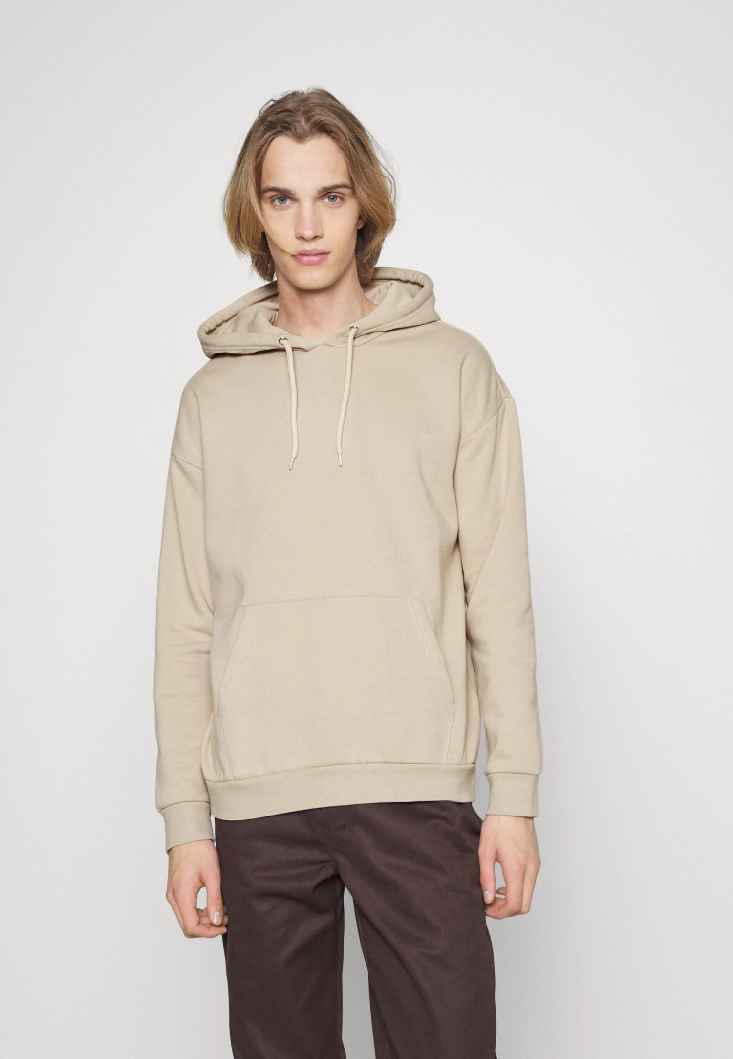 Pier One 2 Pack - Hoodie - Black/ Beige 2 Pier One 2 Pack - Hoodie - Black/ Beige - Afbeelding 2