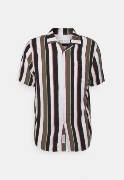 Pier One Overhemd - Khaki/Dark Blue