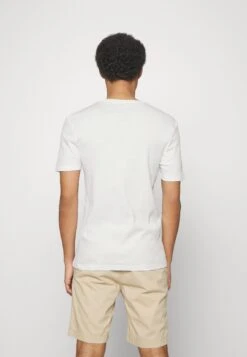 Pier One Slim Fit Ribbed T-Shirt 2 Pack - T-Shirt Basic - White/Black -Pier One 6008c49847fe4ce7acc68f2ad6e5f586 scaled