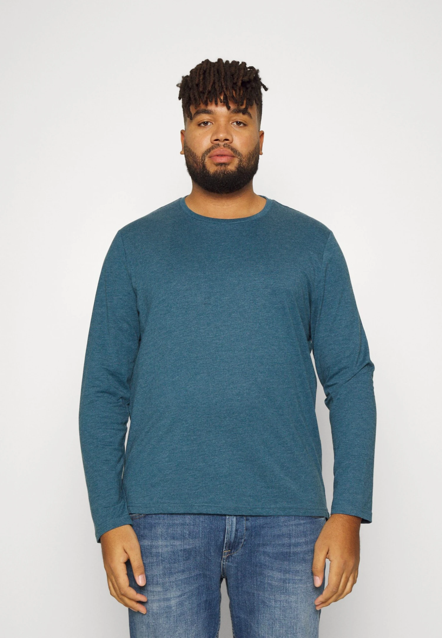 Pier One 2 Pack - Longsleeve - Blue/Black 4 Pier One 2 Pack - Longsleeve - Blue/Black - Afbeelding 4