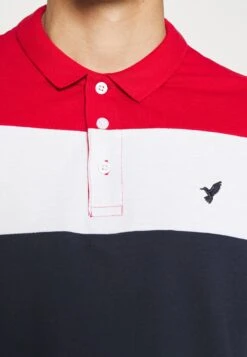 Pier One Poloshirt - Red/White/Dark Blue -Pier One 77fecd7f6e784808ac07dd8df08bd3eb scaled