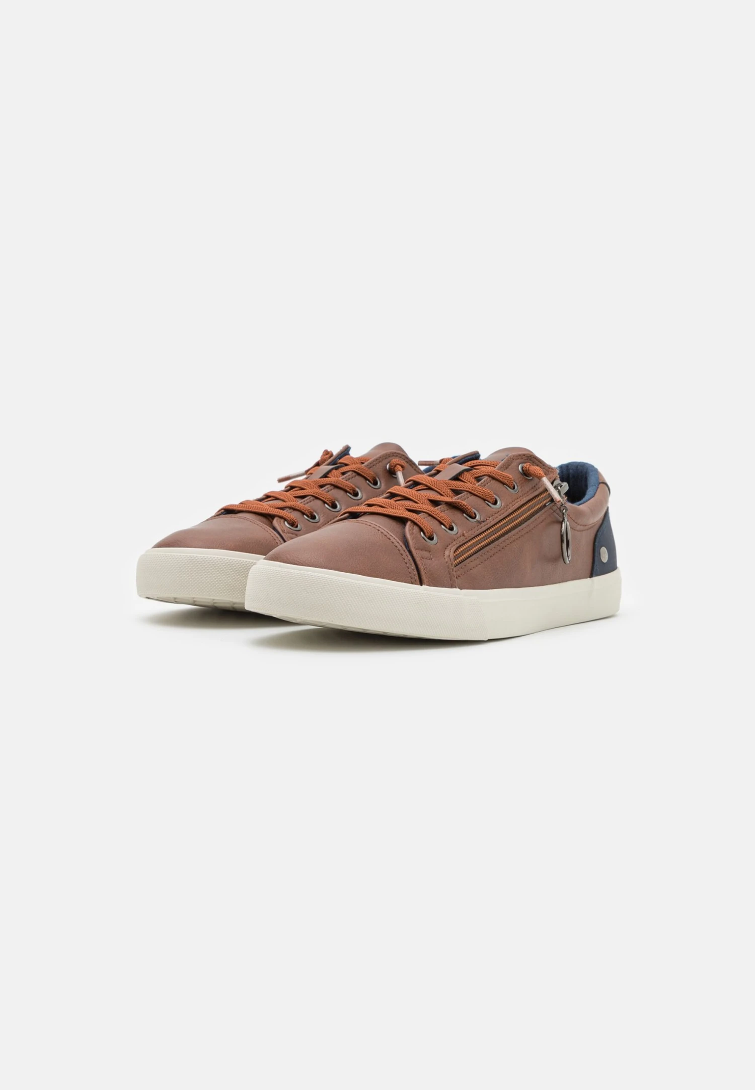 Pier One Unisex - Sneakers Laag - Cognac 2 Pier One Unisex - Sneakers Laag - Cognac - Afbeelding 2