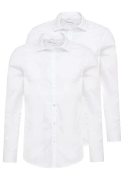 Pier One 2 Pack - Zakelijk Overhemd - White -Pier One 80b0853fe93b4ce78b05673341572c11 scaled