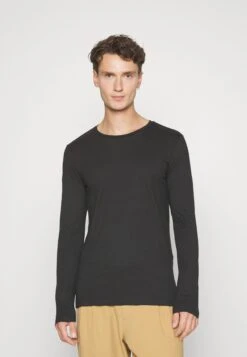 Pier One 2 Pack - Longsleeve - Black/Mottled Dark Grey -Pier One 82b68fa0ee4c46d1a85559b6ee29545d scaled