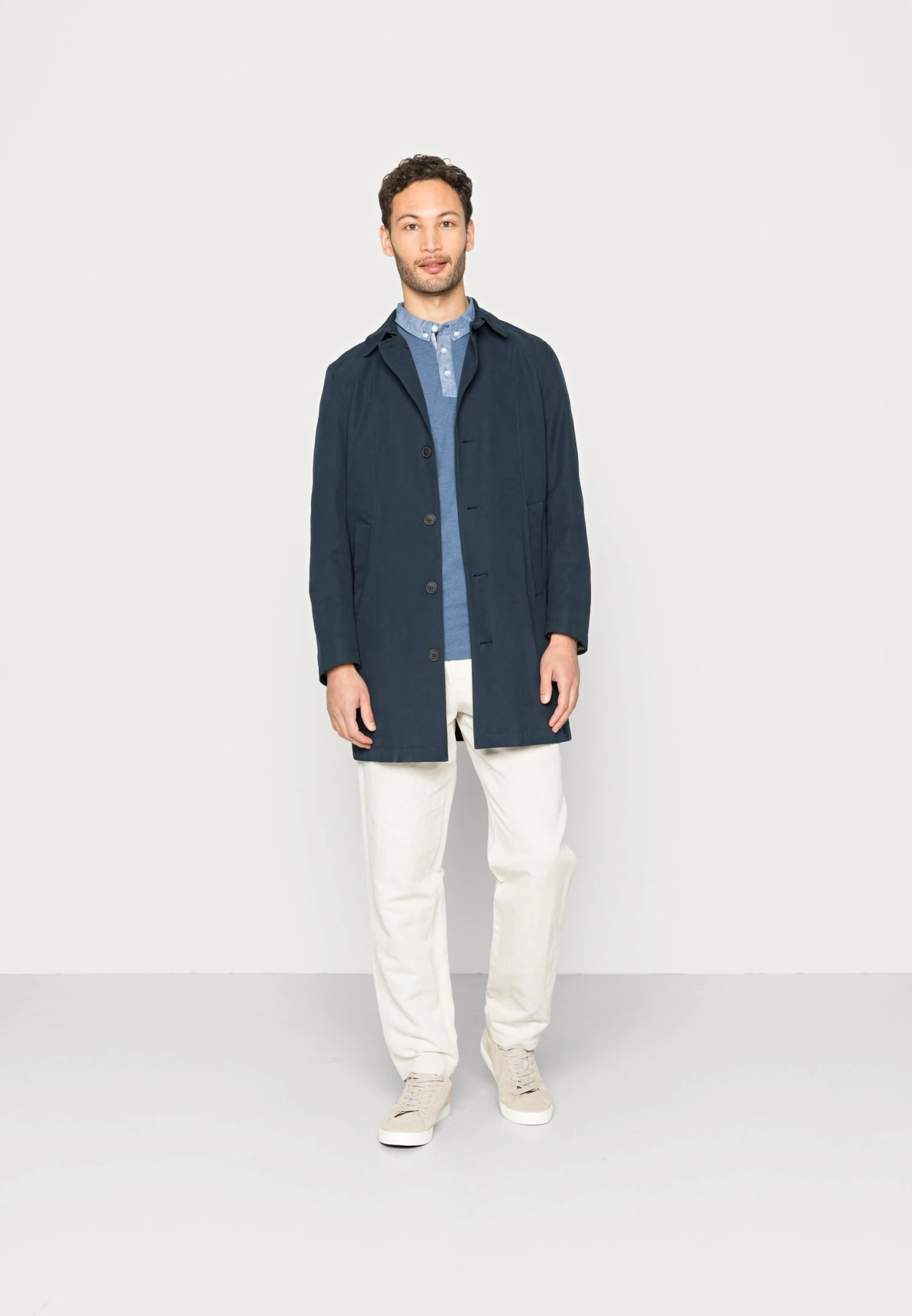 Pier One Poloshirt - Dark Blue/Light Blue 2 Pier One Poloshirt - Dark Blue/Light Blue - Afbeelding 2