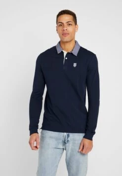 Pier One Collar Rugby - Poloshirt - Dark Blue