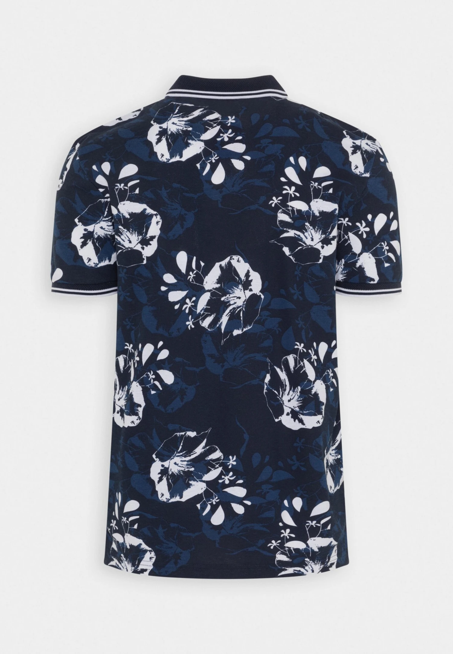 Pier One Poloshirt - Blue/Black 2 Pier One Poloshirt - Blue/Black - Afbeelding 2