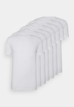Pier One 7 Pack - T-Shirt Basic - White