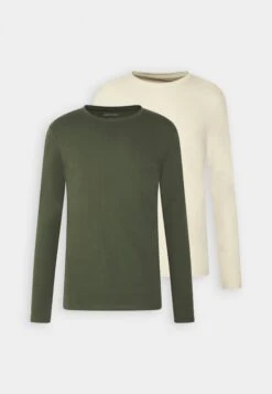 Pier One 2 Pack - Longsleeve - Off-White/Dark Green 10 Pier One 2 Pack - Longsleeve - Off-White/Dark Green -Pier One 9c9be42cf4404e85bbbe9c7022e4cedf scaled