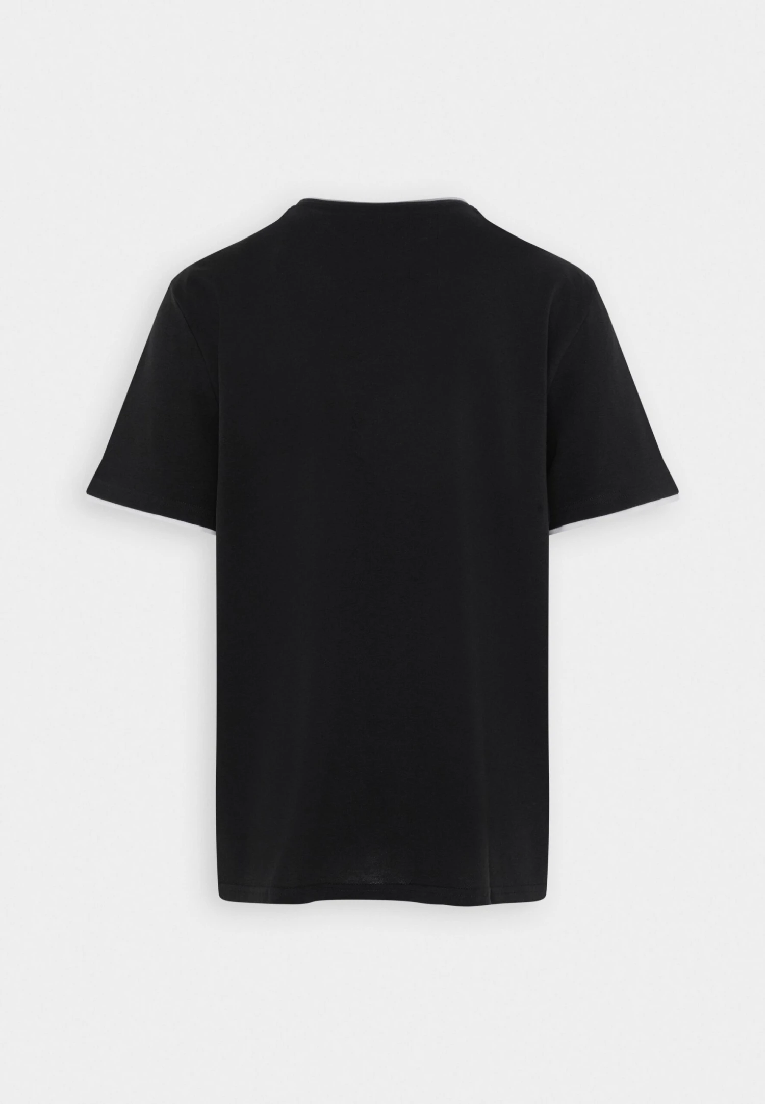 Pier One Pique Embro Detail- T-Shirt Basic - Black 2 Pier One Pique Embro Detail- T-Shirt Basic - Black - Afbeelding 2