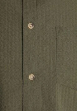 Pier One Seersucker Kent- Overhemd - 604 - Olive -Pier One b43028cf2a8c4606a7086c0feac5c927 scaled