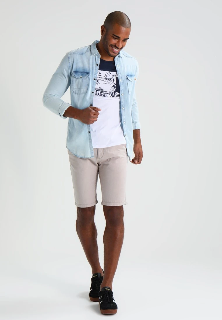 Pier One T-Shirt Print - Navy/White 2 Pier One T-Shirt Print - Navy/White - Afbeelding 2