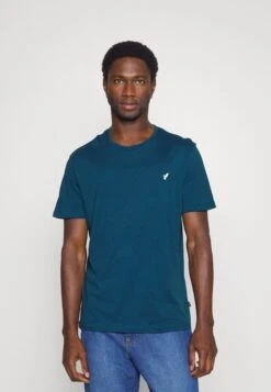 Pier One 5 Pack - T-Shirt Basic - White/Blue/Stone -Pier One b839b6722acb4810893aab216141f42b scaled