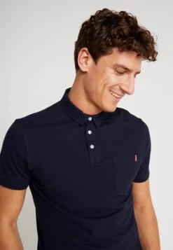 Pier One Tricolore Trim- Poloshirt - Dark Blue -Pier One bad28d0c72194b1da8f2c256060f8c3d scaled