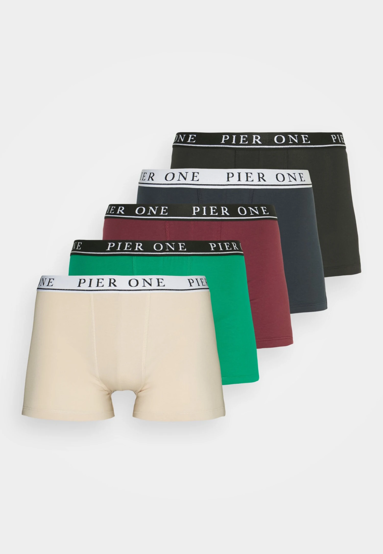 Pier One 5 Pack - Onderbroeken - Beige/Green/Bordeaux 5 Pier One 5 Pack - Onderbroeken - Beige/Green/Bordeaux - Afbeelding 5