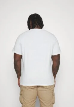 Pier One 5 Pack - T-Shirt Basic - White/Mottled Dark Grey/Bordeaux -Pier One c29b5d9c6bfc46408c9ec1cec29de3aa scaled