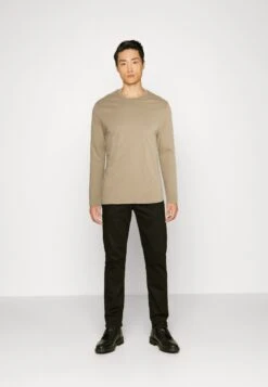 Pier One 5 Pack - Longsleeve - Tan/Light Blue/White