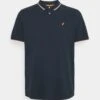 Pier One Poloshirt - Dark Blue/Orange