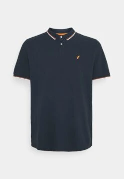 Pier One Poloshirt - Dark Blue/Orange