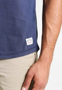 Pier One Garment Tee - T-Shirt Basic - Navy -Pier One cb11ef9b5a824118b785f1c47a027346