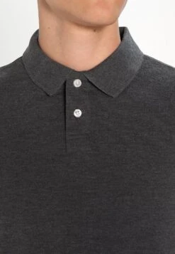Pier One Basic - Poloshirt - Dark Grey Melange -Pier One cd7646d63ed24c3b815a0a7ce1d0cf0e