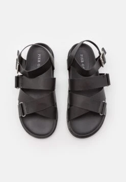 Pier One Unisex - Sandalen - Black 9 Pier One Unisex - Sandalen - Black -Pier One cfa1a932594a4711b3c49603ed200cce scaled