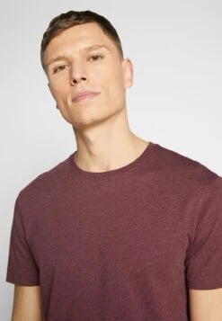 Pier One 3 Pack - T-Shirt Basic - Mottled Bordeaux/White/Blue -Pier One cff95dbc64f547b193a52d13e024d737 scaled