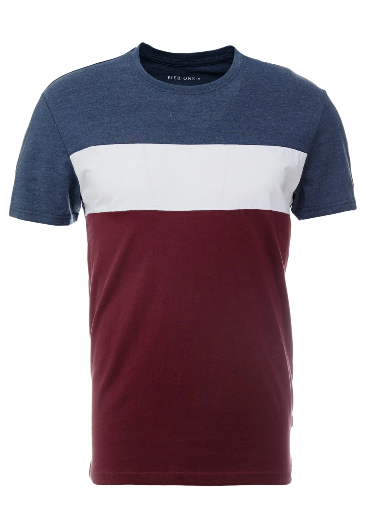 Pier One T-Shirt Print - Bordeaux / Dark Blue 5 Pier One T-Shirt Print - Bordeaux / Dark Blue - Afbeelding 5